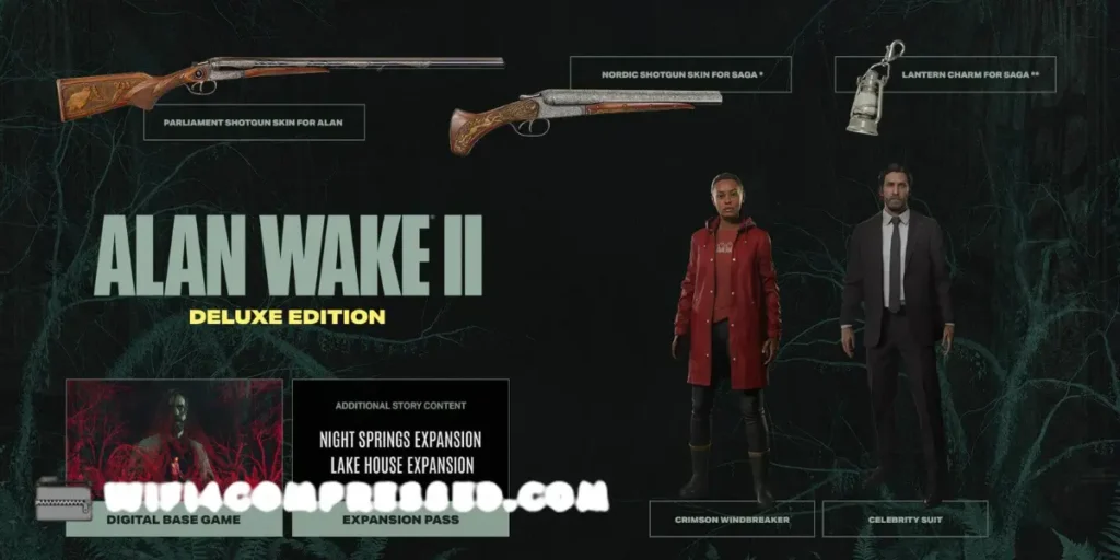 Alan Wake 2 features
