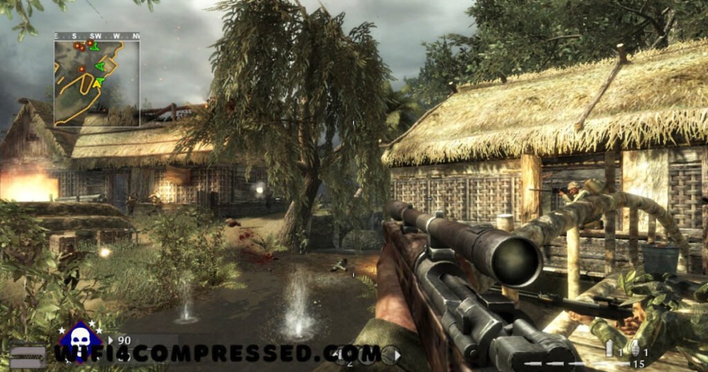Call of Duty World at War Features