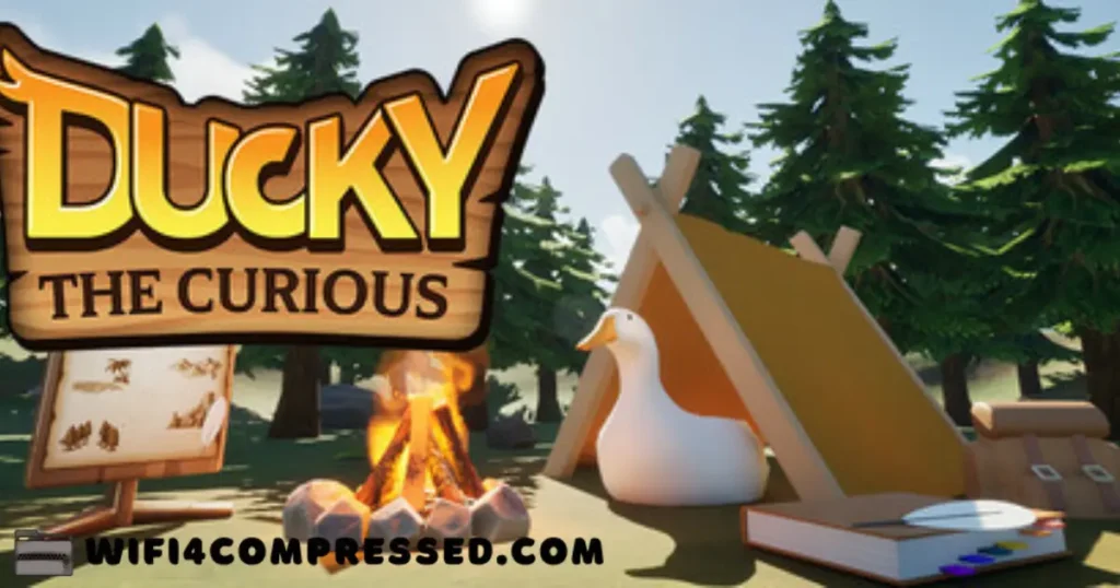 Ducky The Curious Logo