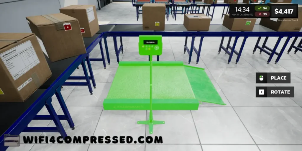 Parcel Simulator Features