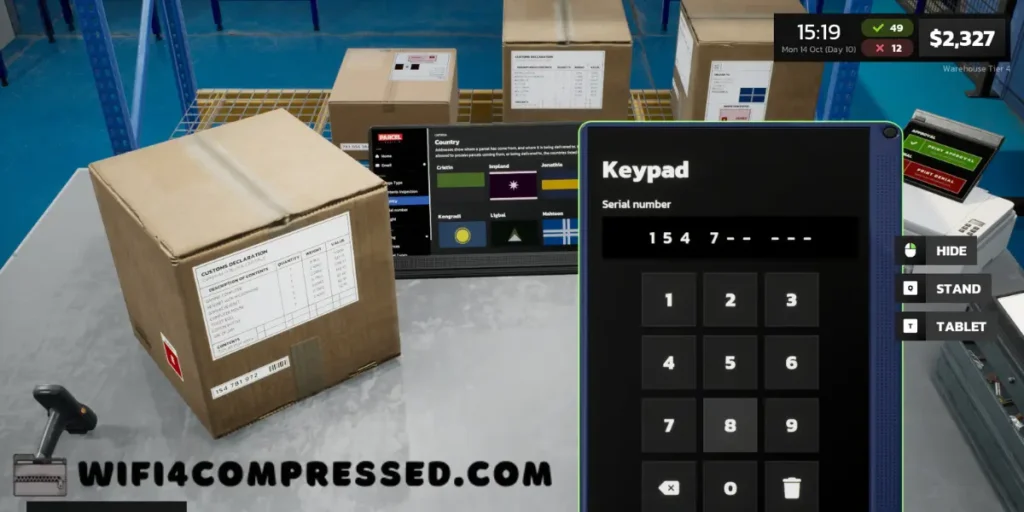 Parcel Simulator gameplay