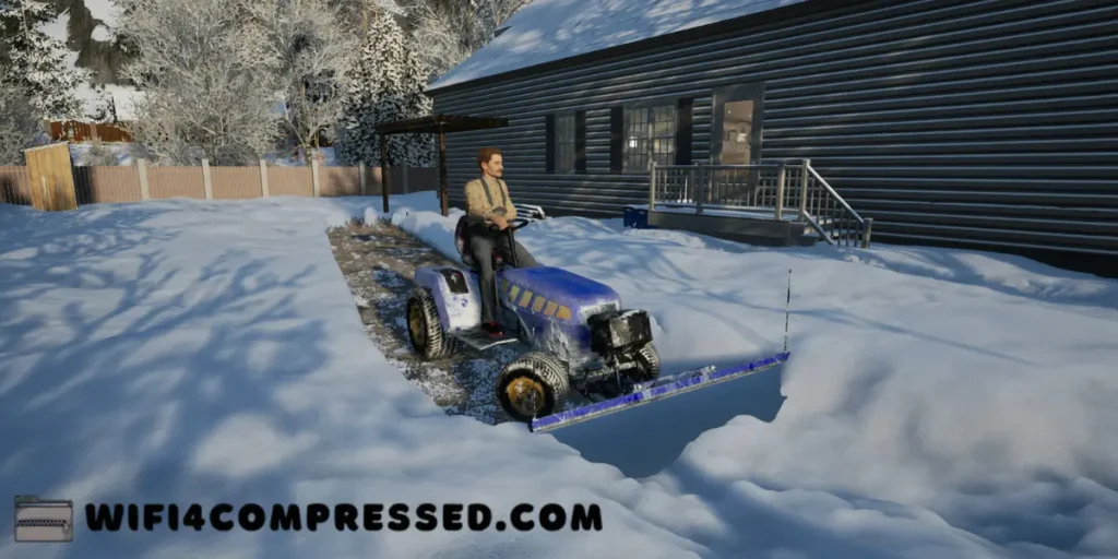 Snow Plowing Simulator screenshot