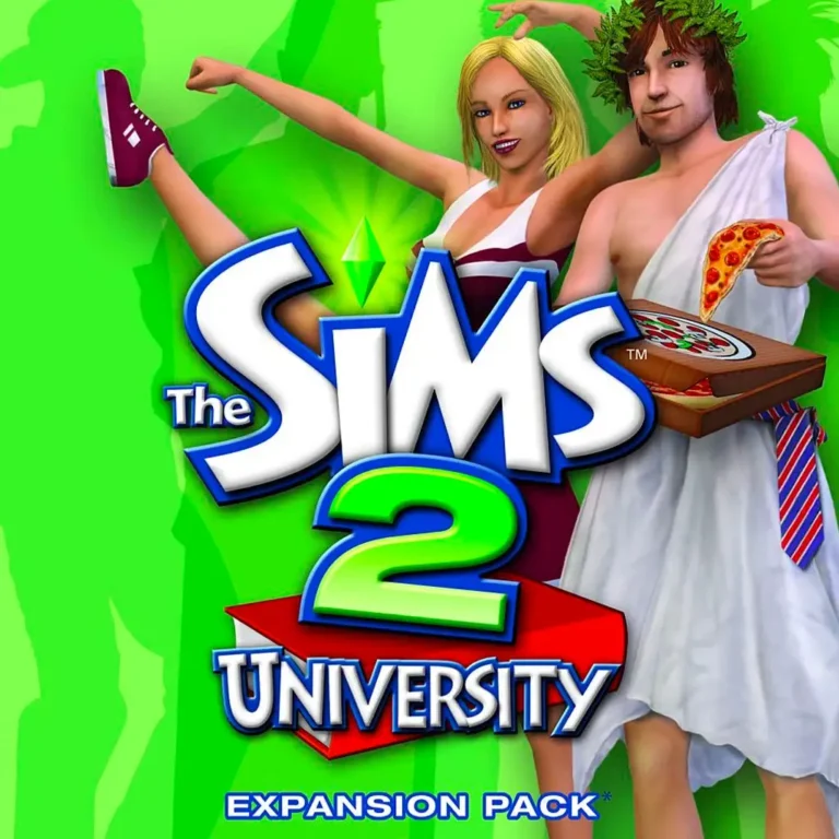 the sims 2 university logo