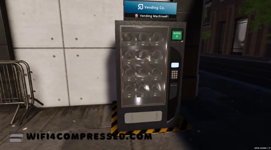 Vending Machine Business Simulator features